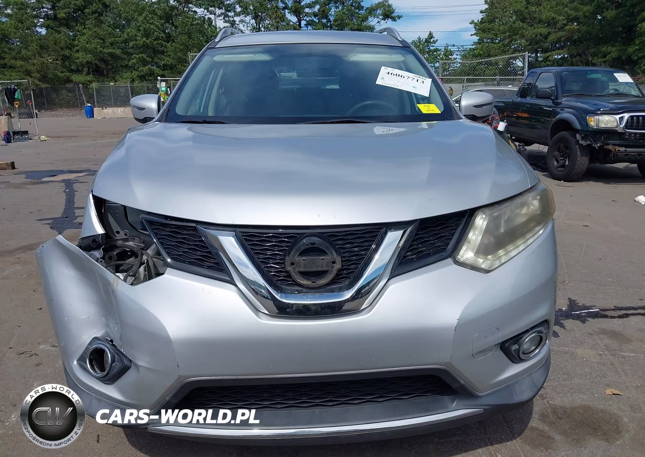 2016 Nissan Rogue Sv VIN:KNMAT2MT2GP603643 - 13