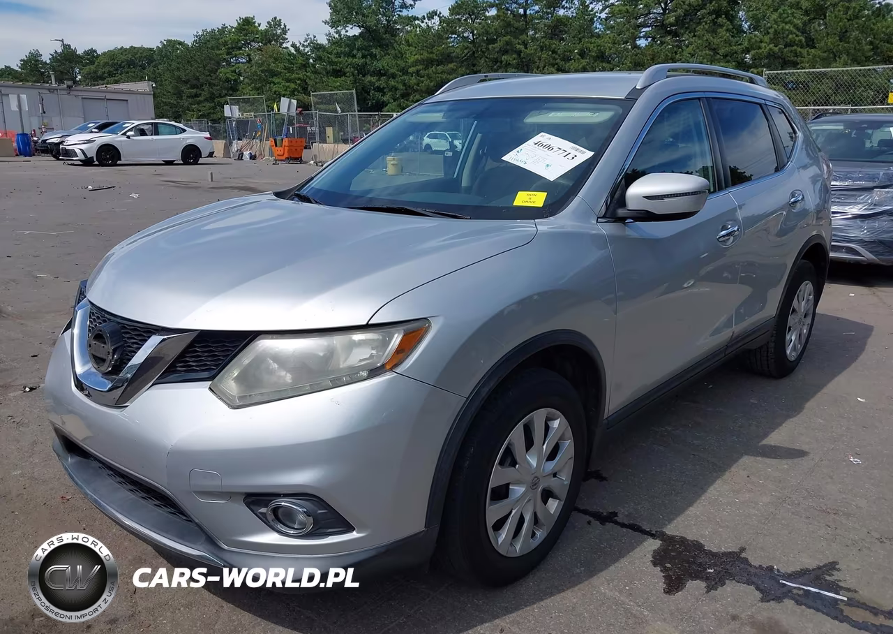 2016 Nissan Rogue Sv VIN:KNMAT2MT2GP603643 - 2