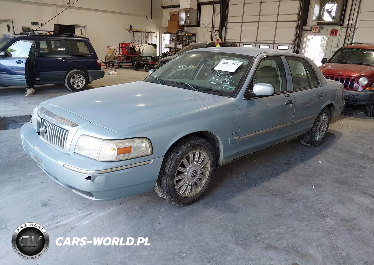 2010 Mercury Grand Marquis Ls (Fleet Only) VIN:2MEBM7FV6AX624220 - 2