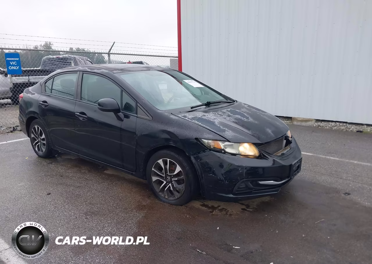 2013 Honda Civic Ex VIN:2HGFB2F85DH517486 - 1