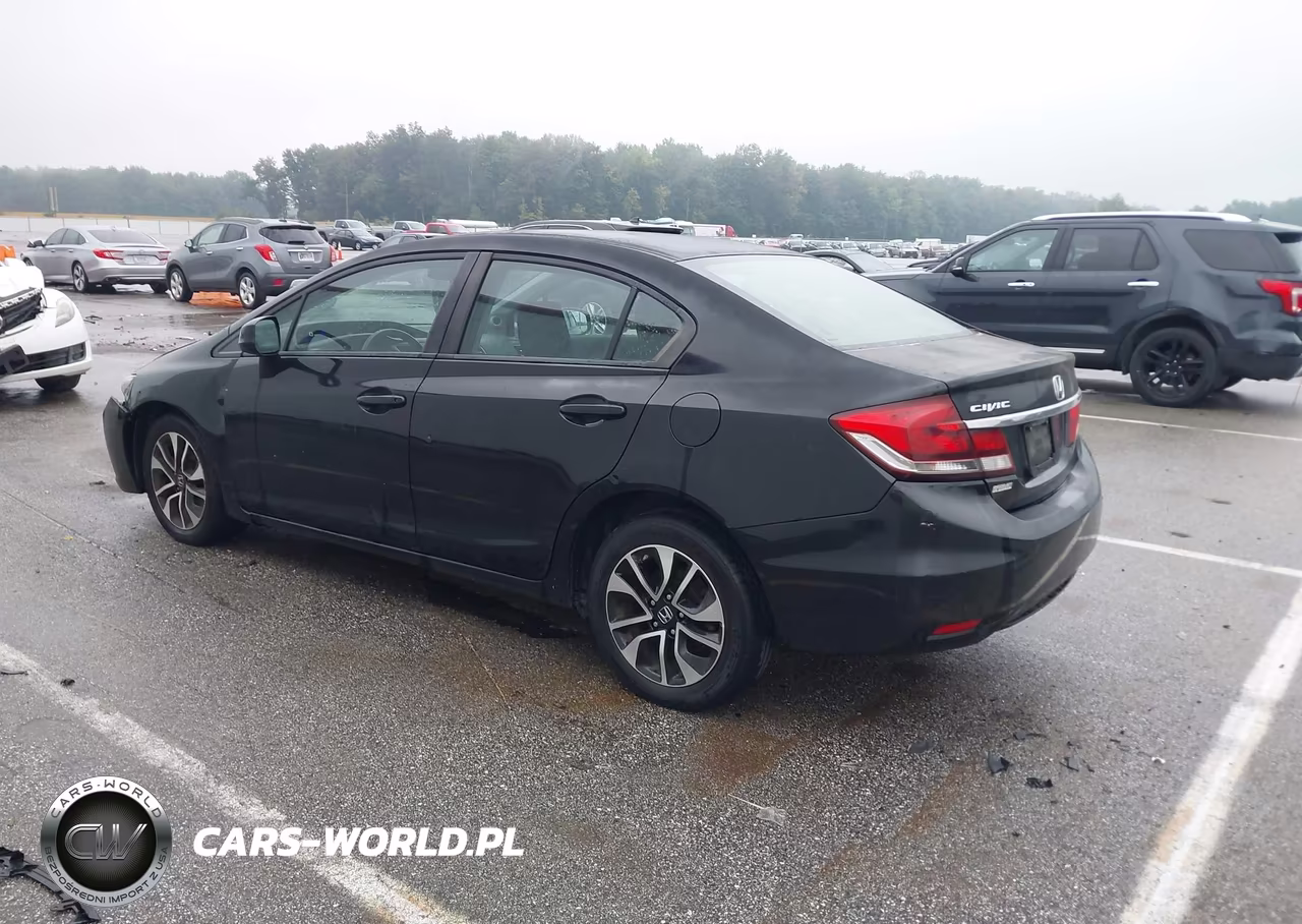 2013 Honda Civic Ex VIN:2HGFB2F85DH517486 - 3
