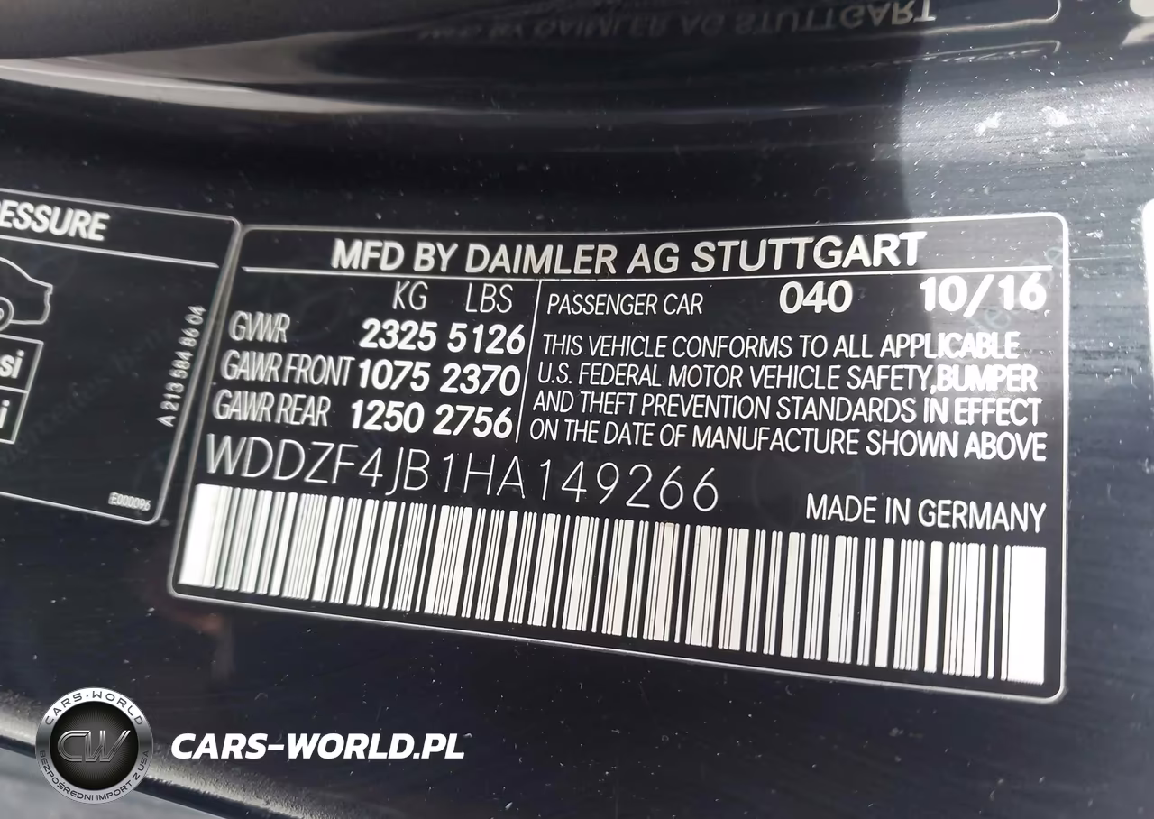 2017 Mercedes-Benz E 300 VIN:WDDZF4JB1HA149266 - 9