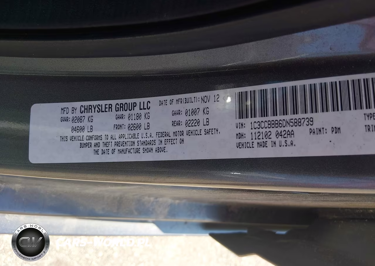 2013 Chrysler 200 Touring VIN:1C3CCBBB6DN588739 - 9