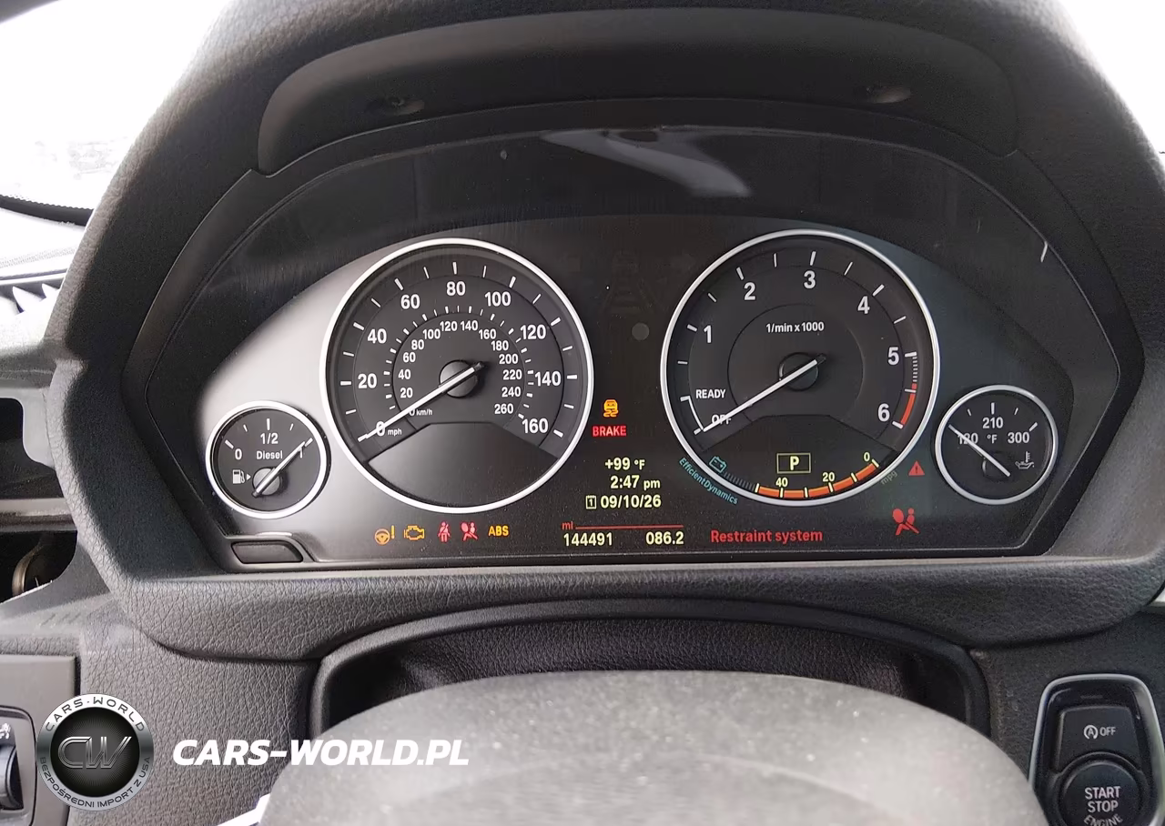 2014 BMW 328D VIN:WBA3D3C56EK157082 - 7