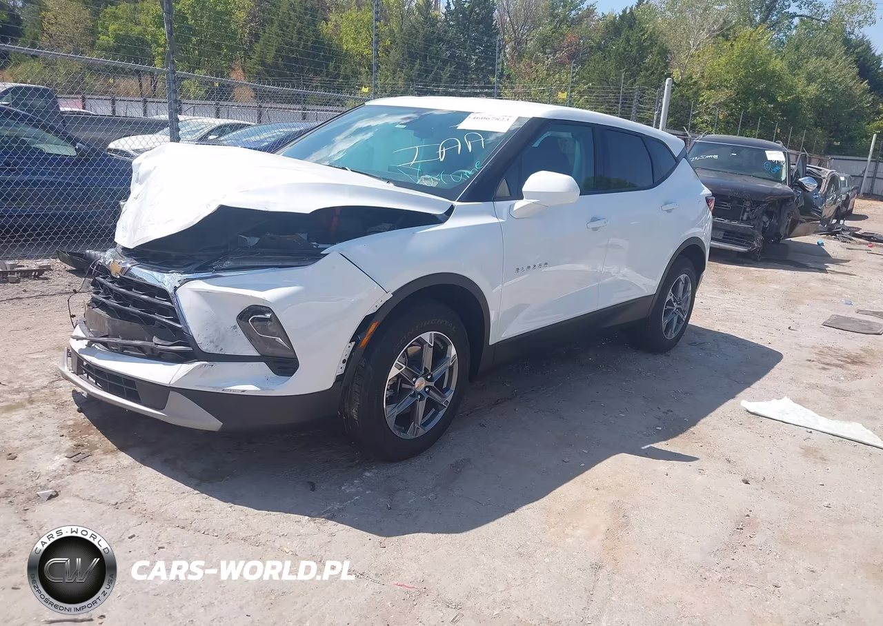 2026 Chevrolet Blazer Lt VIN:3GNKBCR45TS171342 - 2
