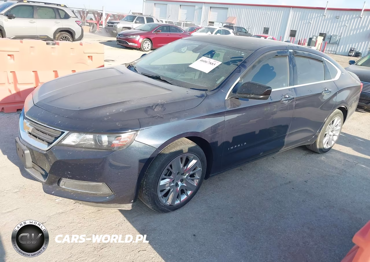 2017 Chevrolet Impala Ls VIN:1G11Z5SA8HU111518 - 2