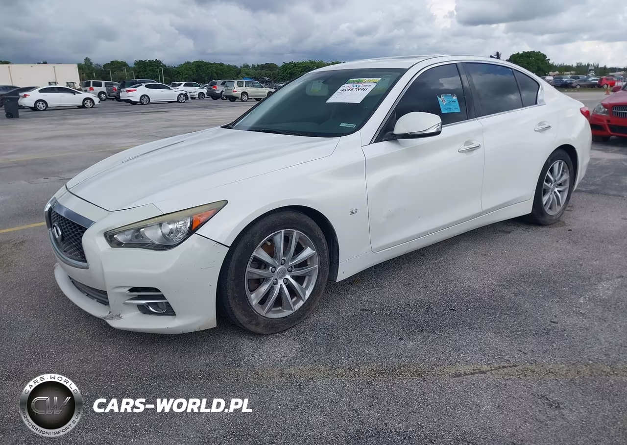 2015 Infiniti Q50 VIN:JN1BV7AP3FM349690 - 2