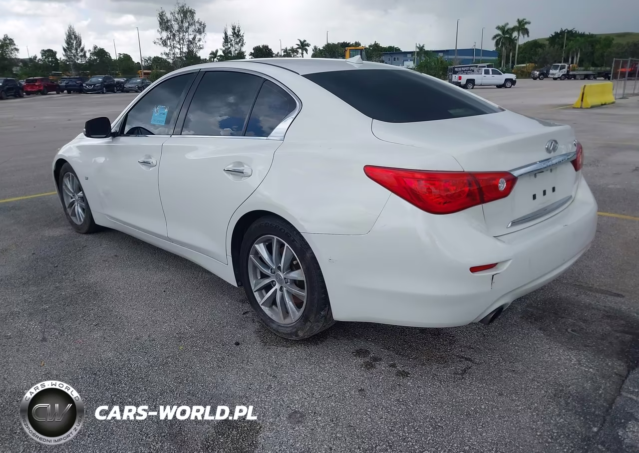 2015 Infiniti Q50 VIN:JN1BV7AP3FM349690 - 3