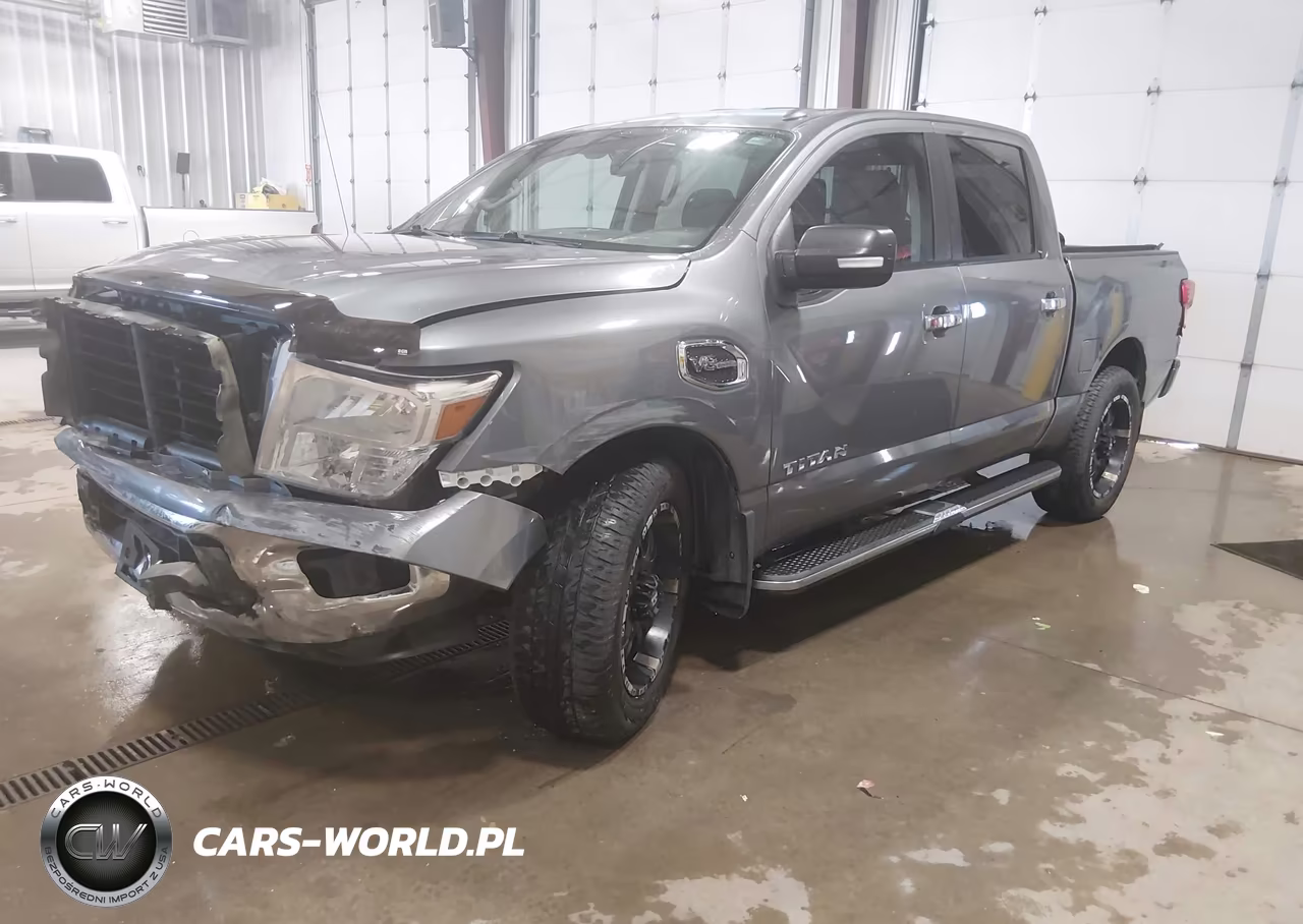 2017 Nissan Titan Sv VIN:1N6AA1E5XHN567307 - 2