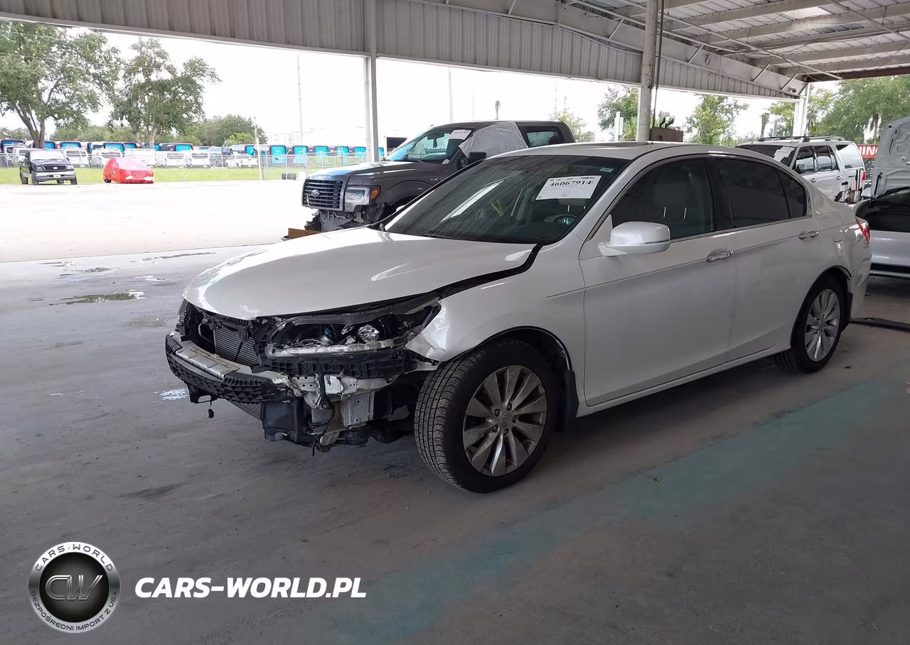 2013 Honda Accord Ex-L V-6 VIN:1HGCR3F80DA043885 - 2