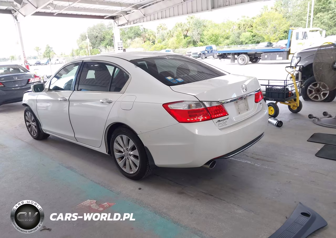 2013 Honda Accord Ex-L V-6 VIN:1HGCR3F80DA043885 - 3