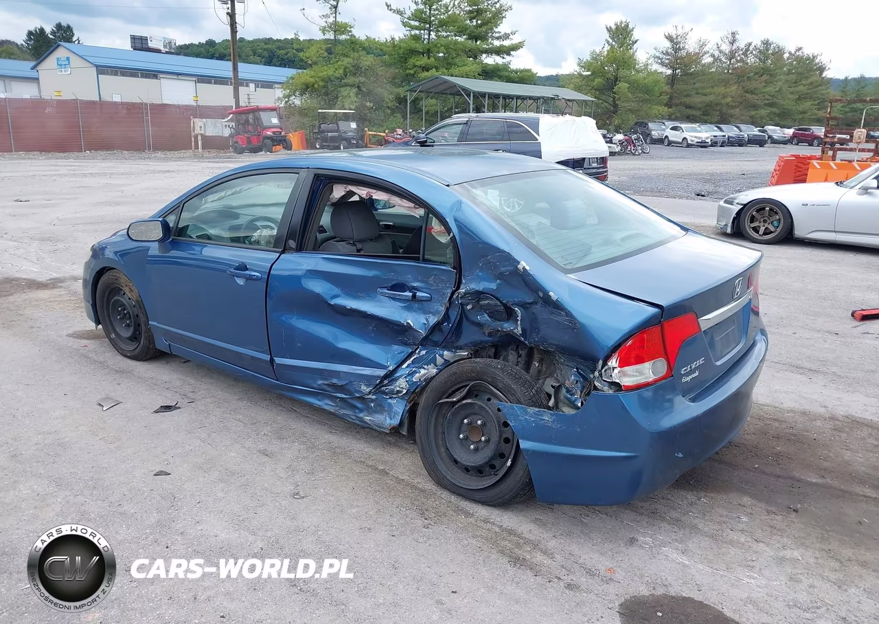 2010 Honda Civic Lx VIN:2HGFA1F50AH319994 - 3