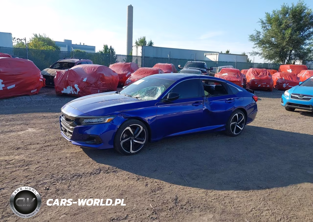 2021 Honda Accord Sport VIN:1HGCV1F34MA006679 - 2
