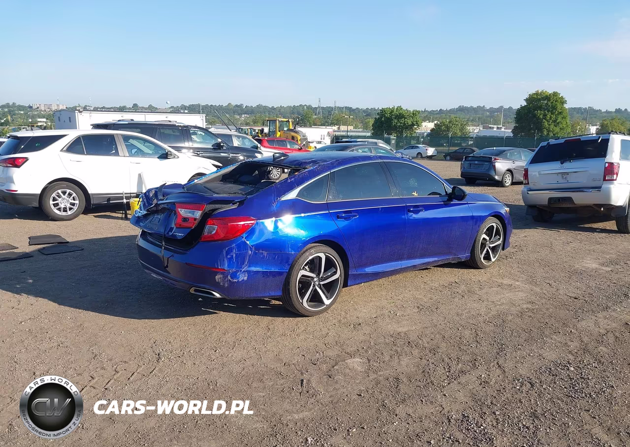 2021 Honda Accord Sport VIN:1HGCV1F34MA006679 - 4