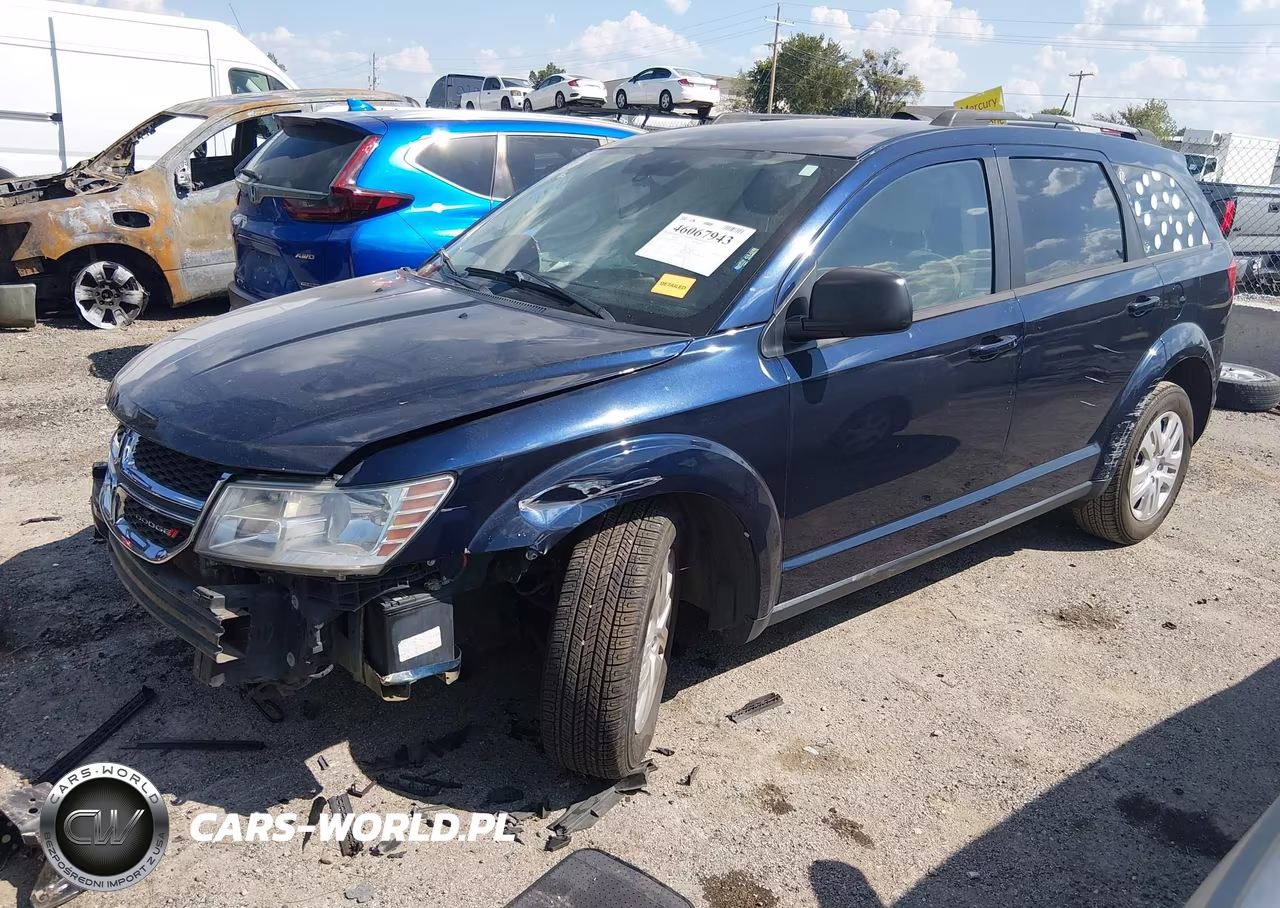 2018 Dodge Journey Se VIN:3C4PDCAB4JT243383 - 2