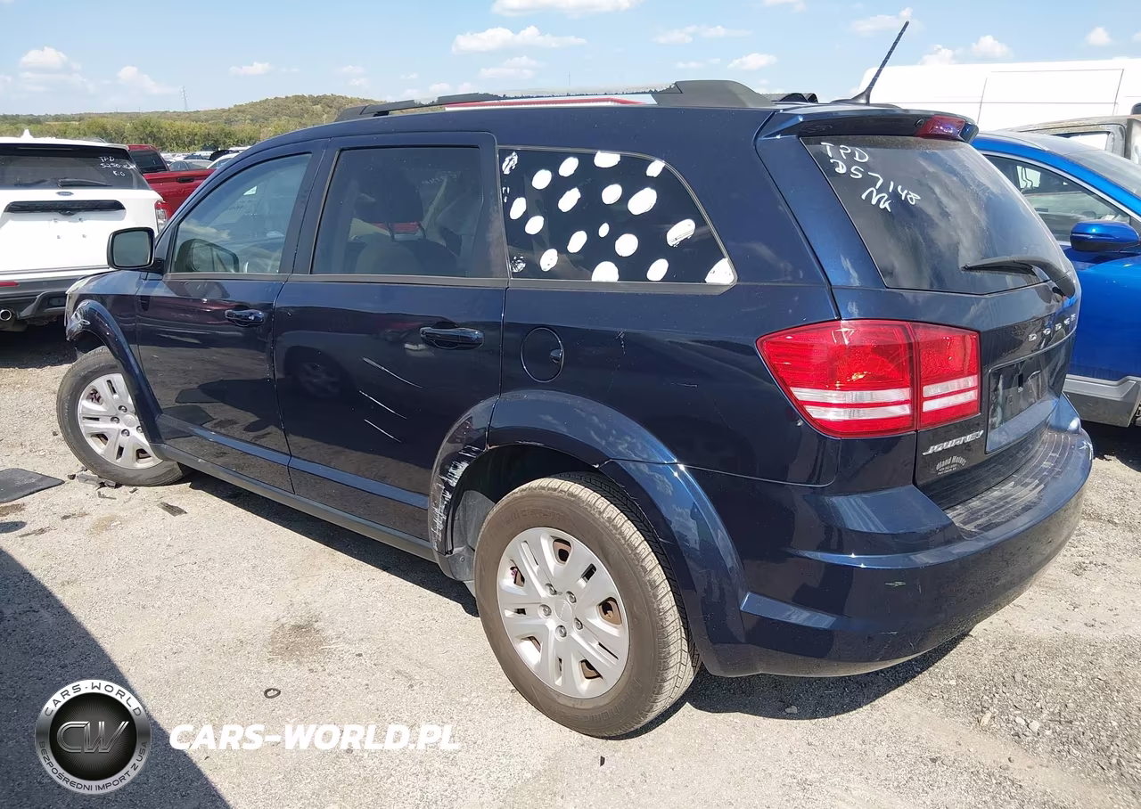 2018 Dodge Journey Se VIN:3C4PDCAB4JT243383 - 3