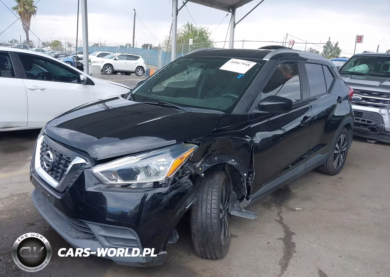 2019 Nissan Kicks Sv VIN:3N1CP5CU9KL561505 - 2