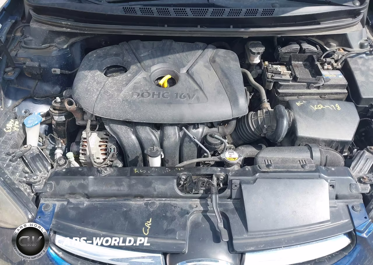 2013 Hyundai Elantra Gls VIN:KMHDH4AE3DU632187 - 10