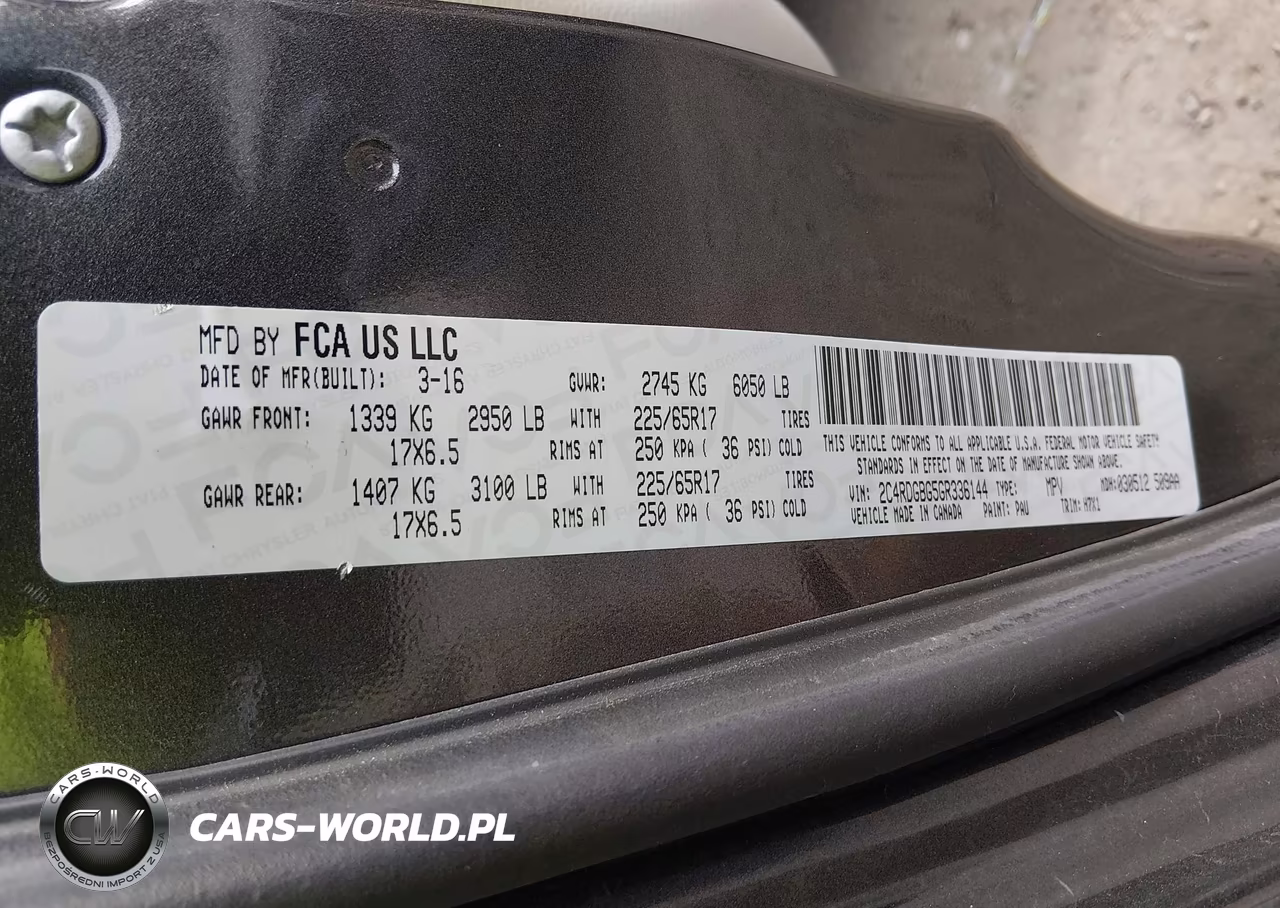 2016 Dodge Grand Caravan Se VIN:2C4RDGBG5GR336144 - 9