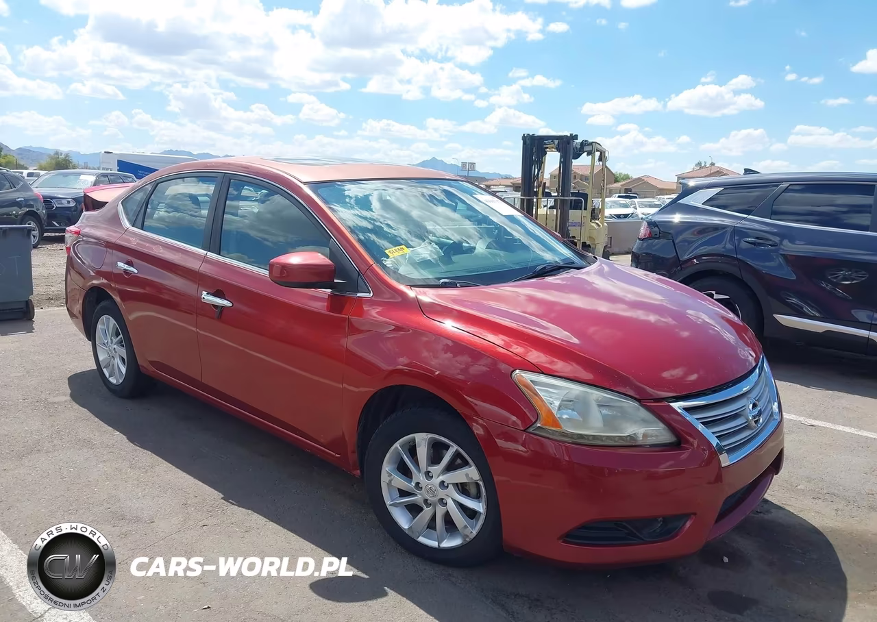 2015 Nissan Sentra Sv VIN:3N1AB7AP5FY349630 - 1