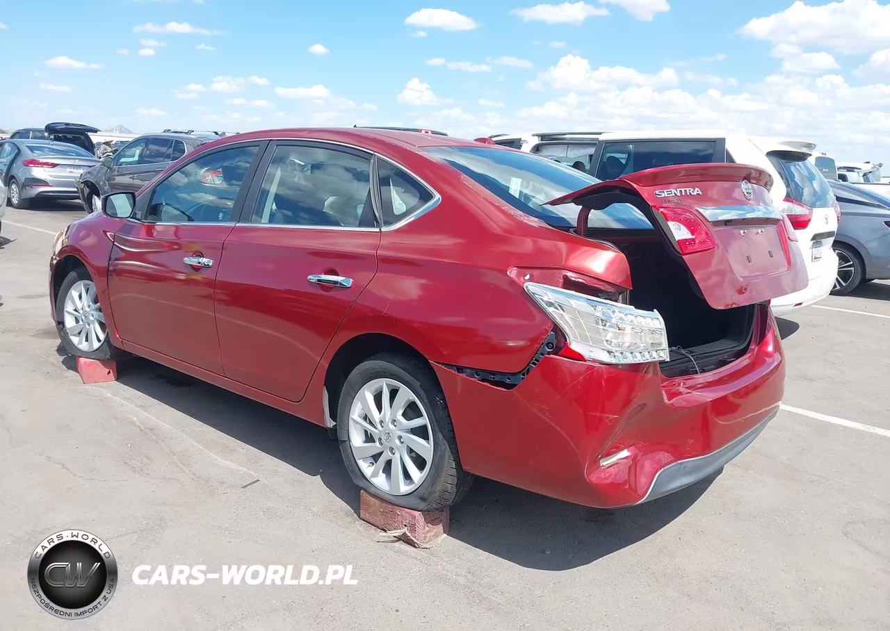 2015 Nissan Sentra Sv VIN:3N1AB7AP5FY349630 - 3