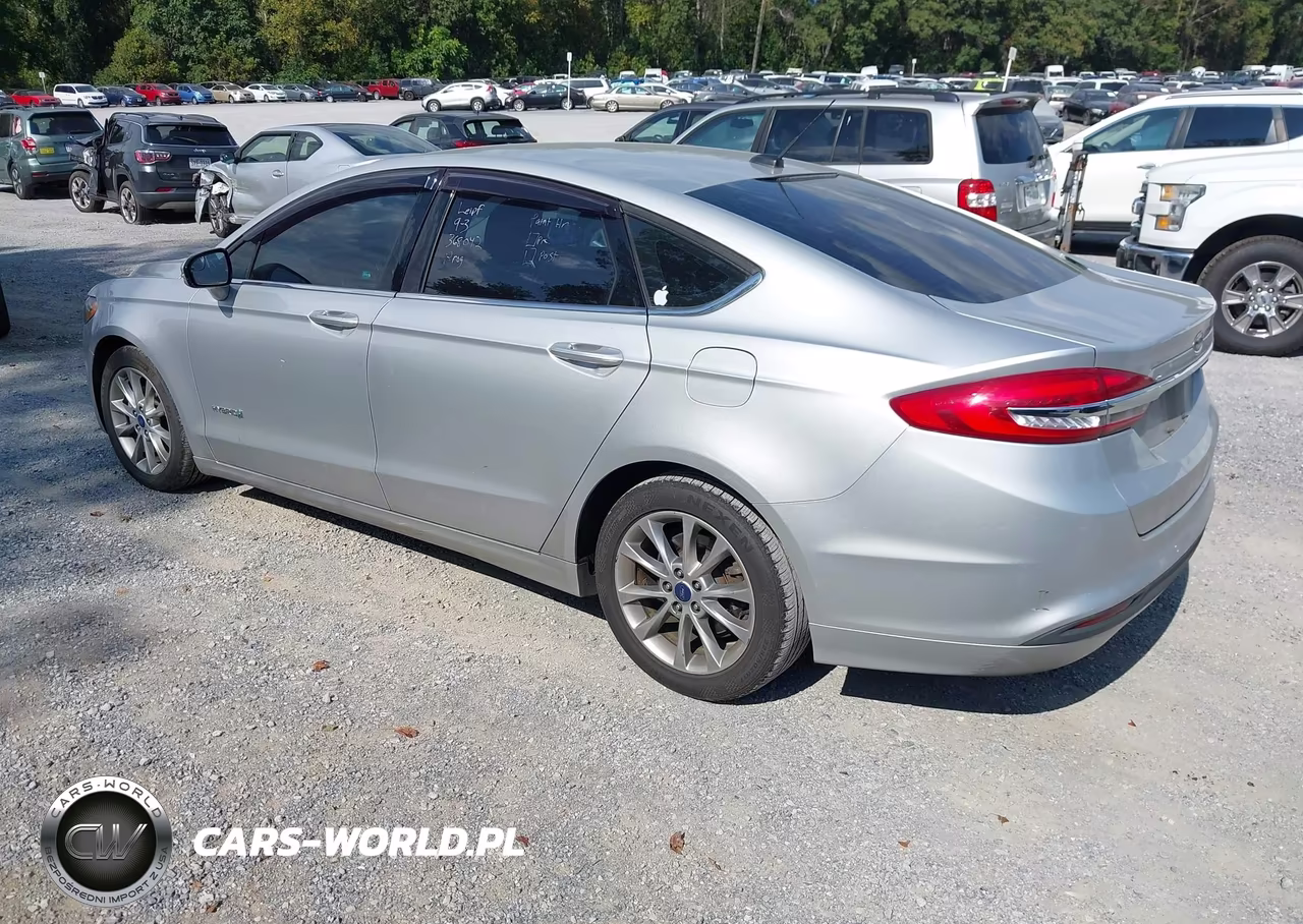 2017 Ford Fusion Hybrid Se VIN:3FA6P0LUXHR287112 - 3