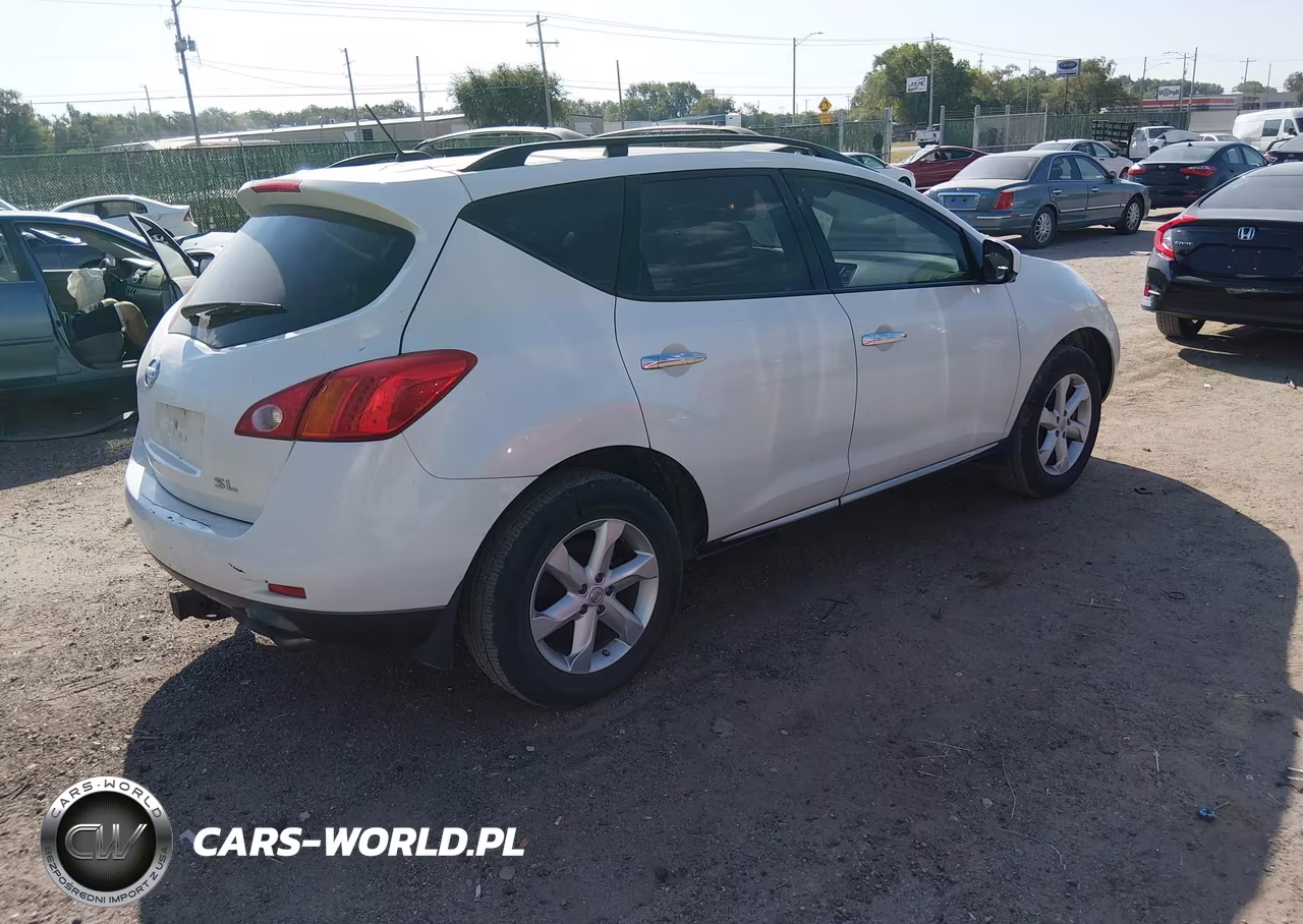 2009 Nissan Murano Sl VIN:JN8AZ18UX9W018818 - 4