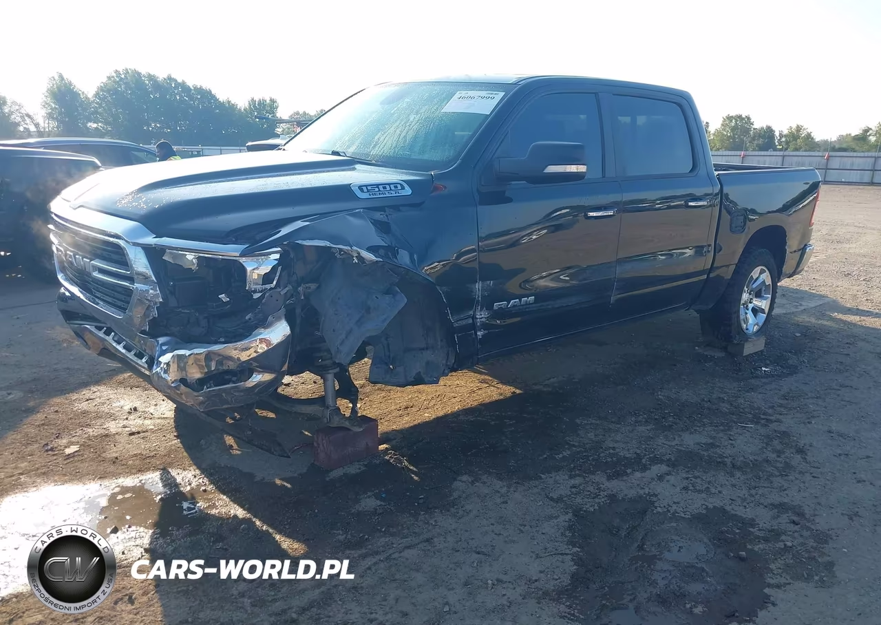 2019 Ram 1500 Big Horn-Lone Star 4X4 5'7 Box VIN:1C6SRFFT8KN575799 - 2