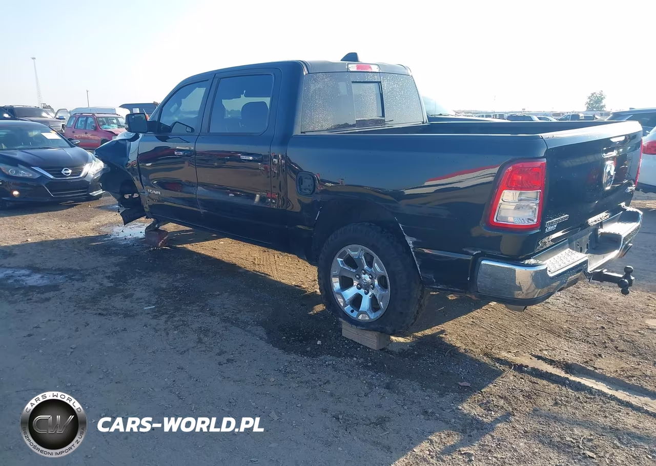 2019 Ram 1500 Big Horn-Lone Star 4X4 5'7 Box VIN:1C6SRFFT8KN575799 - 3
