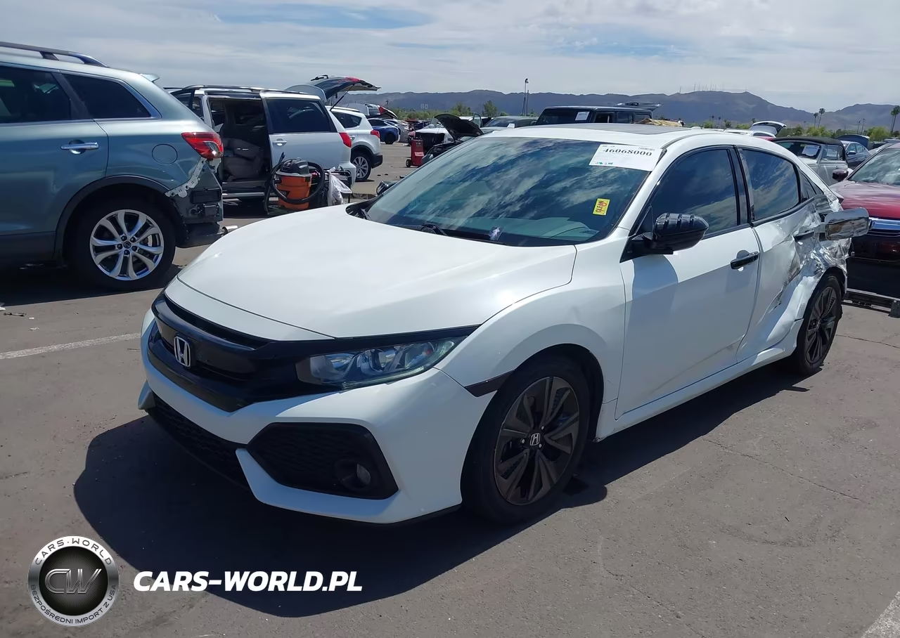 2018 Honda Civic Ex VIN:SHHFK7H54JU228355 - 2