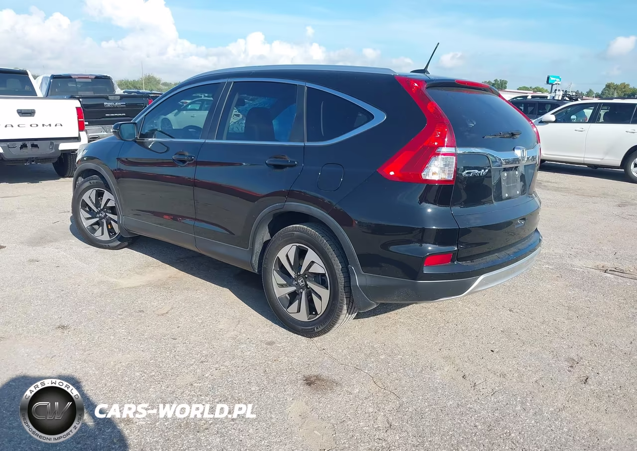 2015 Honda Cr-V Touring VIN:5J6RM3H9XFL008401 - 3