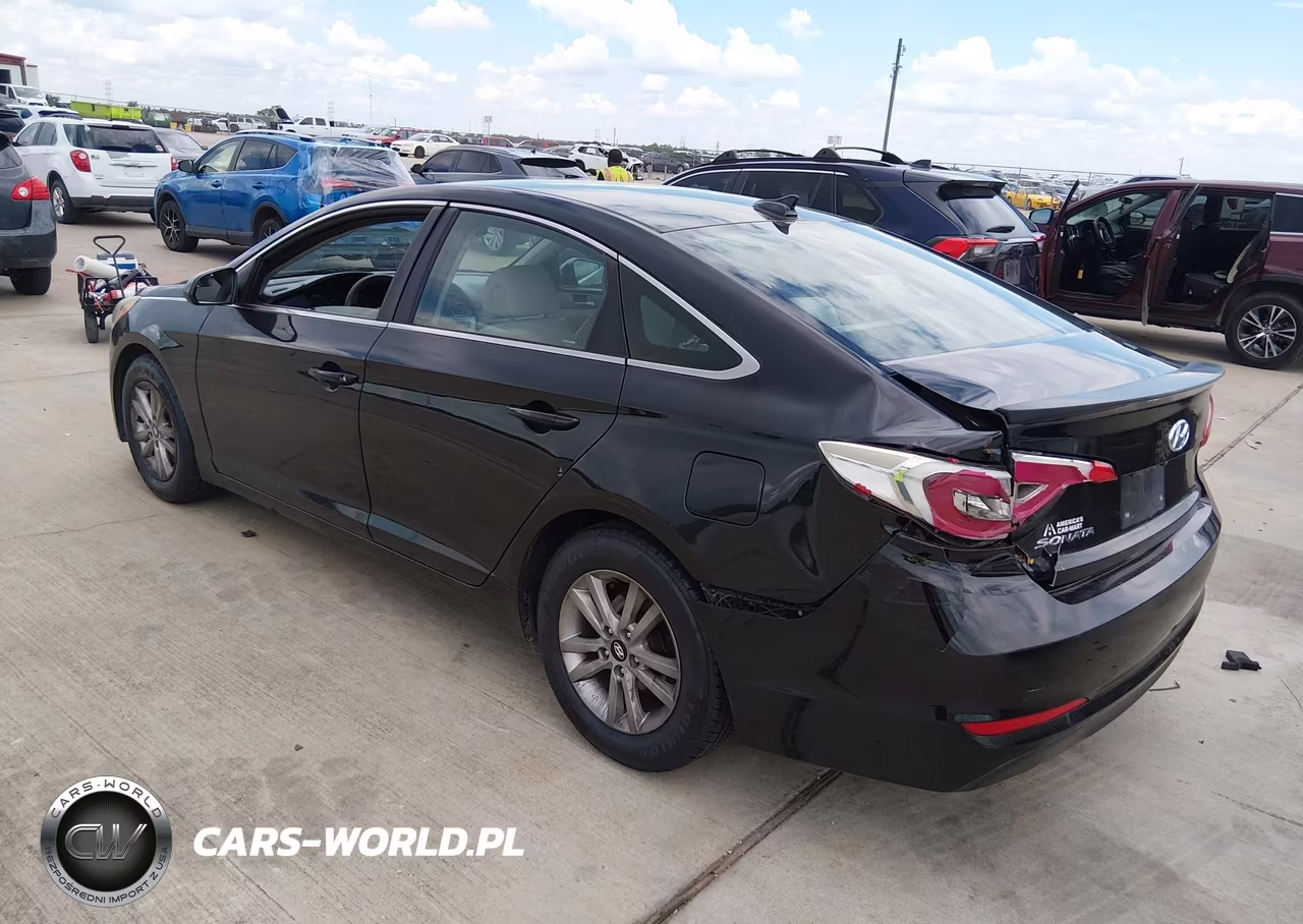 2015 Hyundai Sonata Se VIN:5NPE24AF6FH066882 - 3