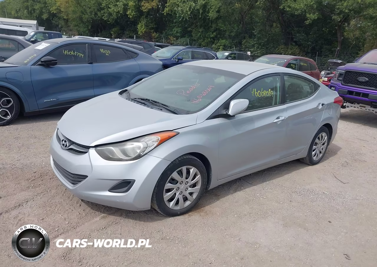 2011 Hyundai Elantra Gls VIN:5NPDH4AE0BH010559 - 2