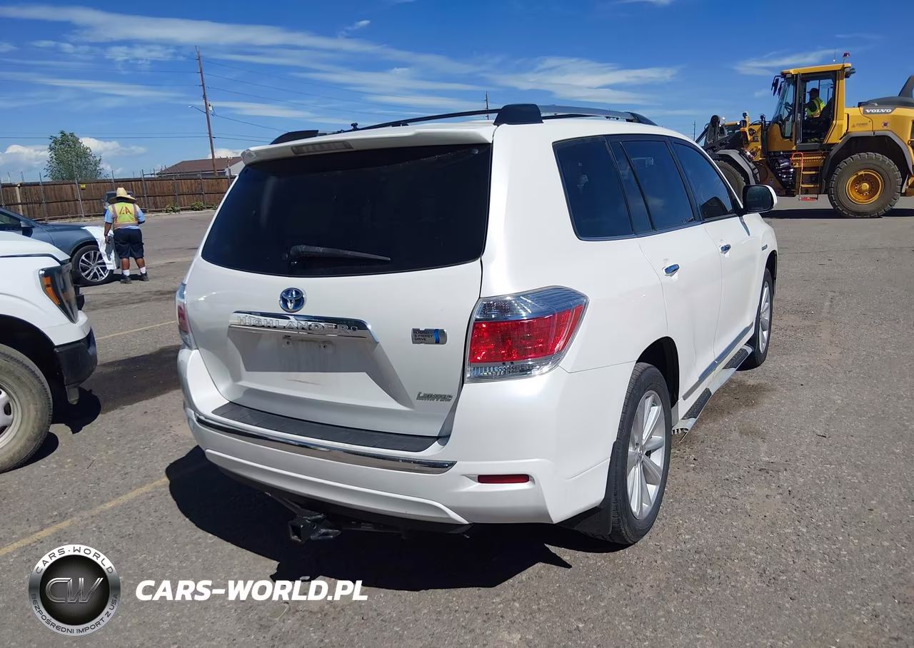 2012 Toyota Highlander Hybrid Limited V6 VIN:JTEDC3EH6C2006771 - 4