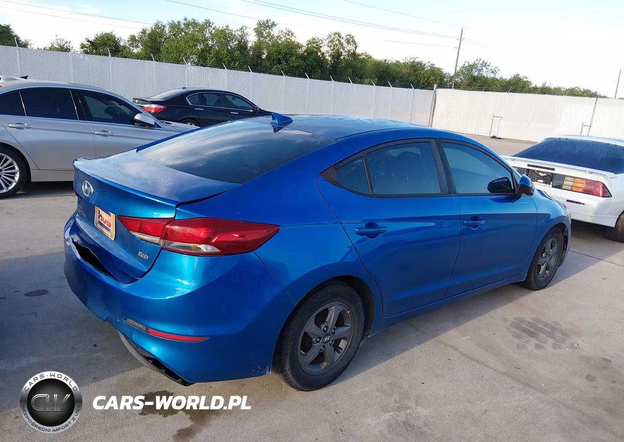 2017 Hyundai Elantra Eco VIN:5NPD94LA2HH070357 - 4
