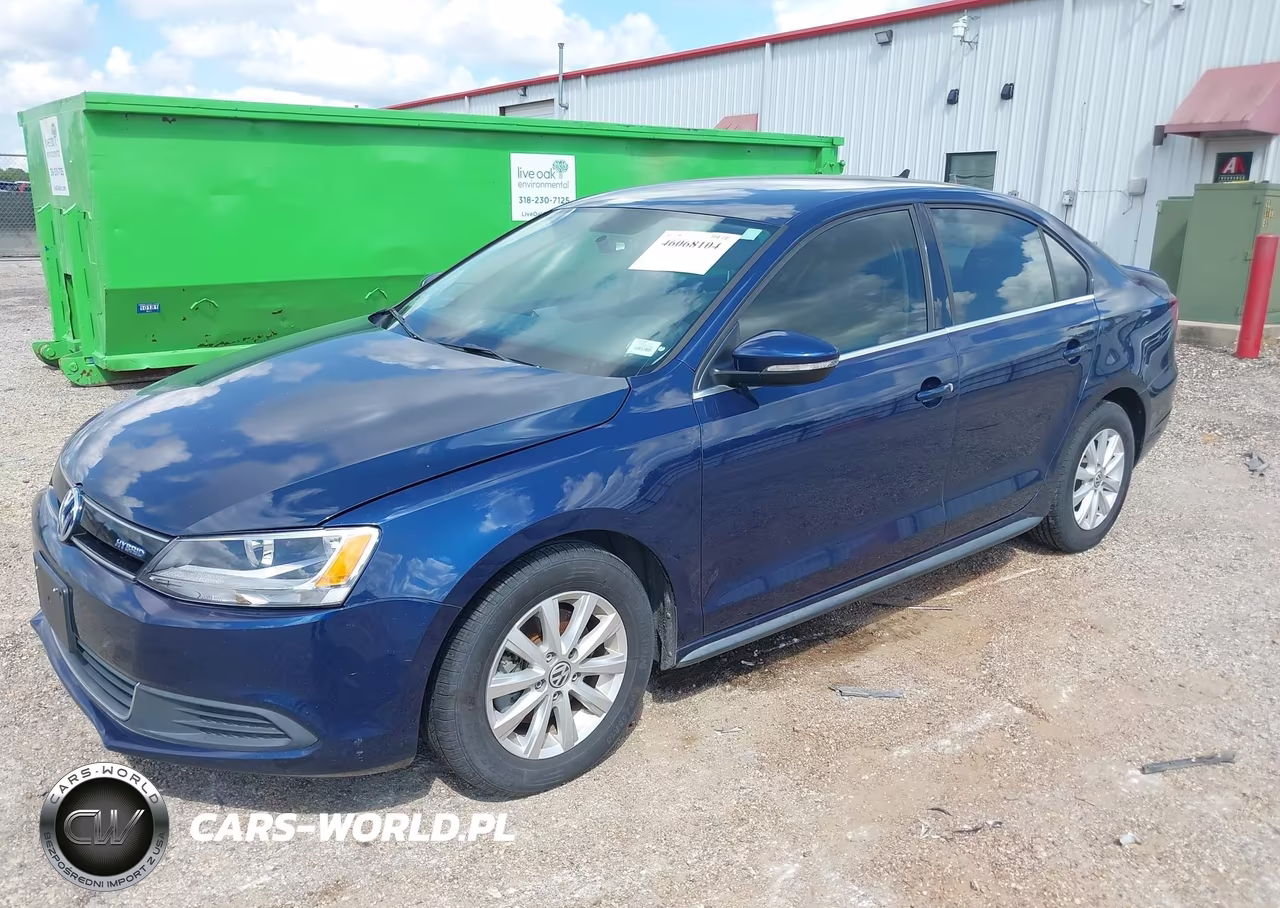 2013 Volkswagen Jetta Hybrid Se VIN:3VW637AJ0DM317049 - 2