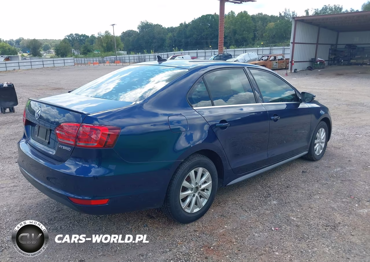 2013 Volkswagen Jetta Hybrid Se VIN:3VW637AJ0DM317049 - 4