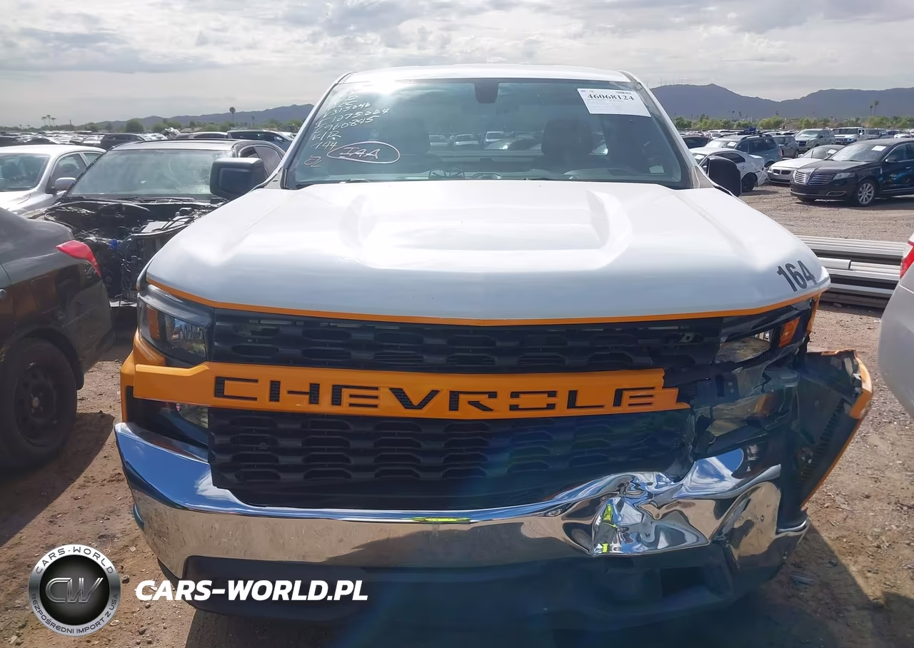 2020 Chevrolet Silverado 1500 2Wd Long Bed Wt VIN:3GCNWAEF9LG315046 - 12