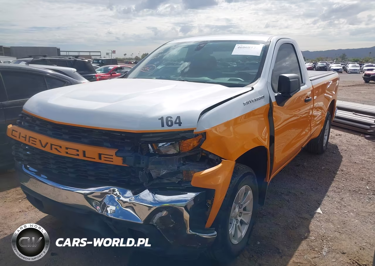2020 Chevrolet Silverado 1500 2Wd Long Bed Wt VIN:3GCNWAEF9LG315046 - 2