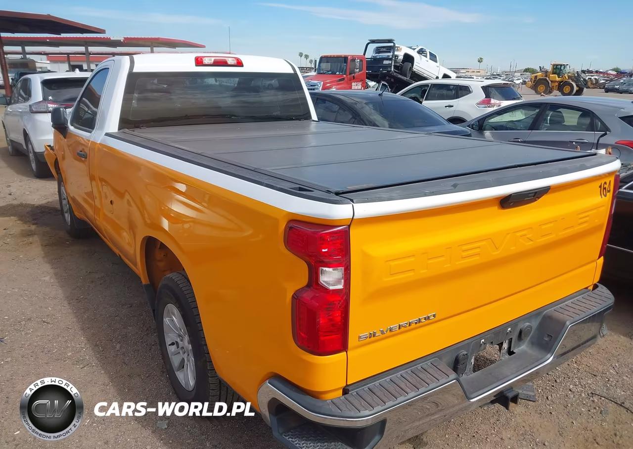 2020 Chevrolet Silverado 1500 2Wd Long Bed Wt VIN:3GCNWAEF9LG315046 - 3