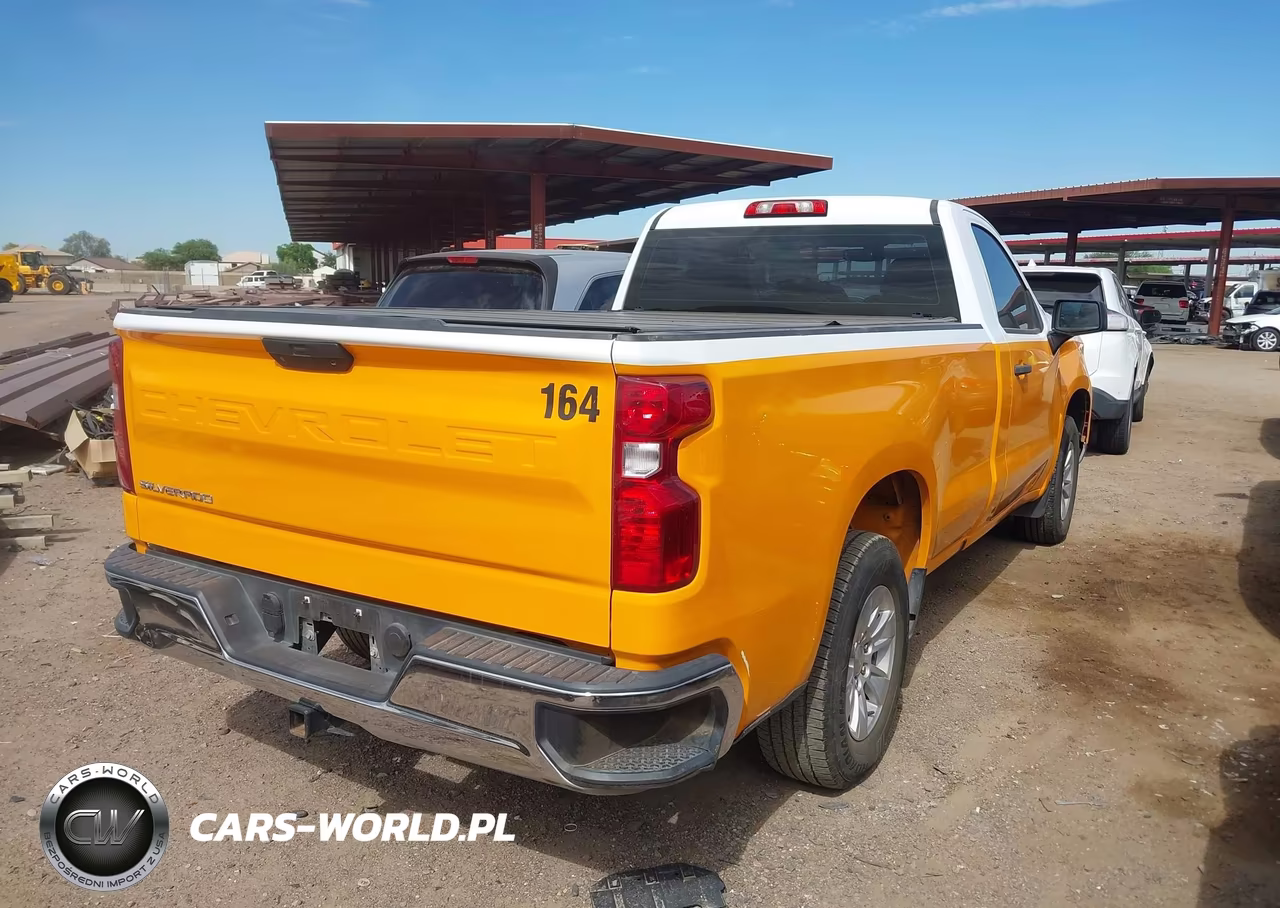 2020 Chevrolet Silverado 1500 2Wd Long Bed Wt VIN:3GCNWAEF9LG315046 - 4