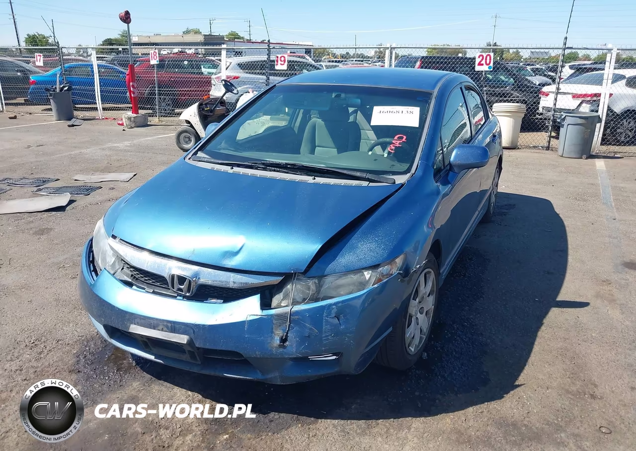 2010 Honda Civic Lx VIN:2HGFA1F55AH531922 - 2