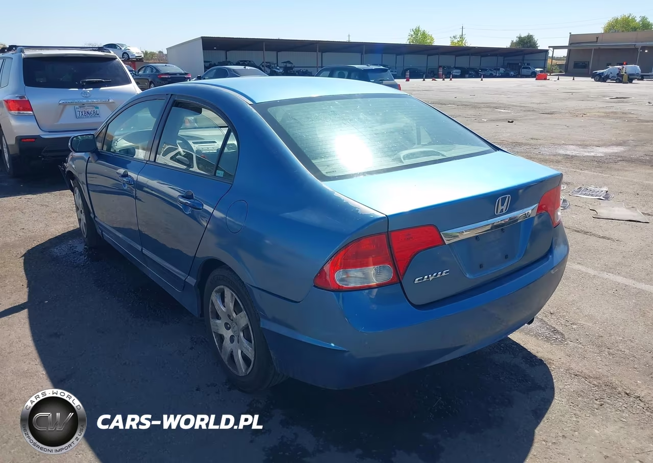 2010 Honda Civic Lx VIN:2HGFA1F55AH531922 - 3
