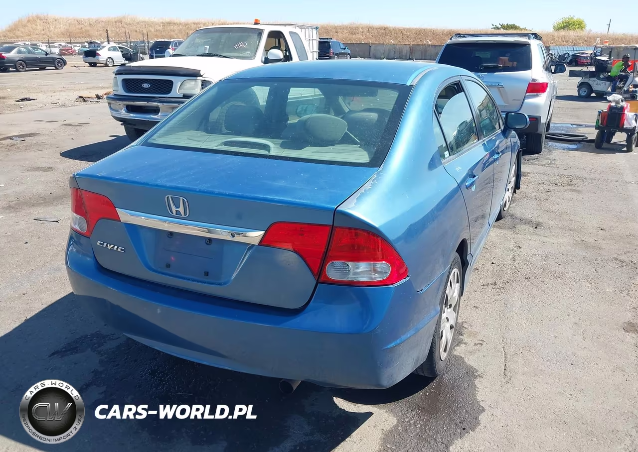 2010 Honda Civic Lx VIN:2HGFA1F55AH531922 - 4