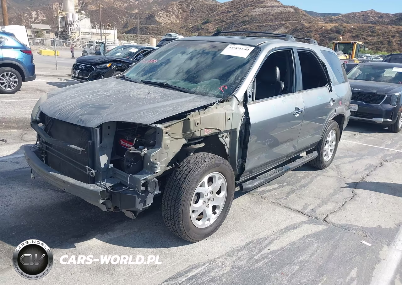 2002 Acura Mdx VIN:2HNYD18862H520123 - 2