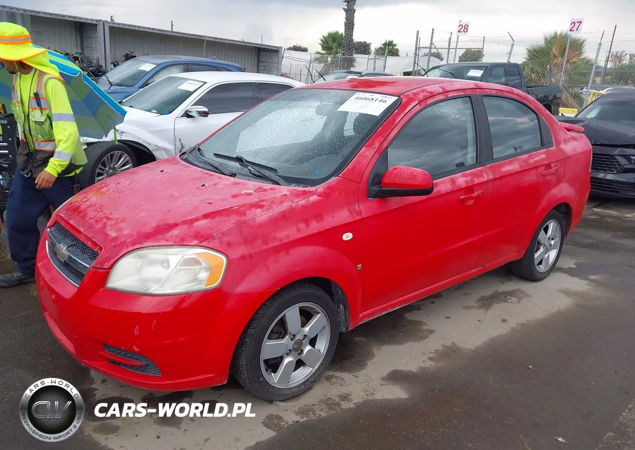 2008 Chevrolet Aveo Ls VIN:KL1TD56688B064093 - 2