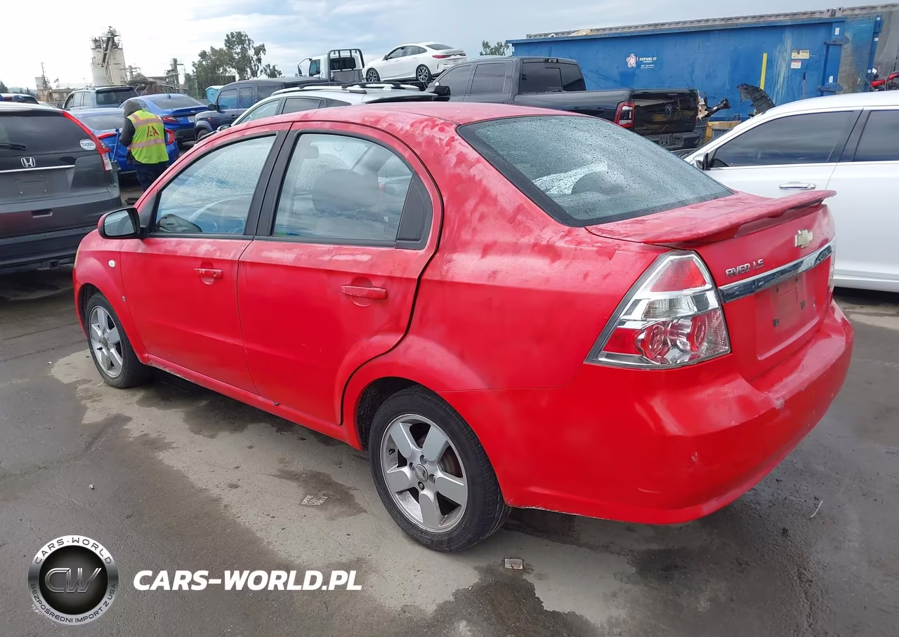 2008 Chevrolet Aveo Ls VIN:KL1TD56688B064093 - 3