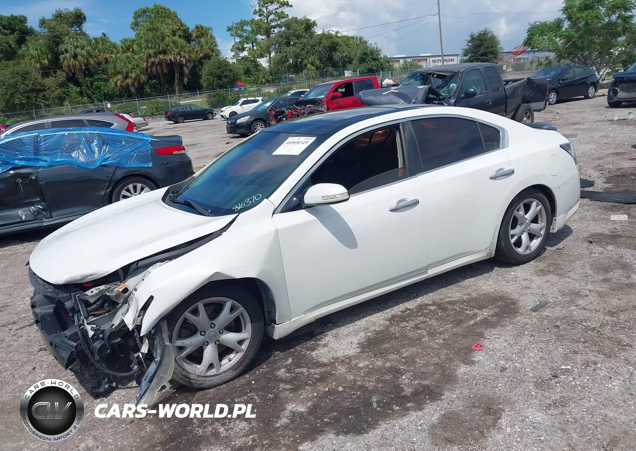 2012 Nissan Maxima 3.5 Sv VIN:1N4AA5AP9CC816370 - 2