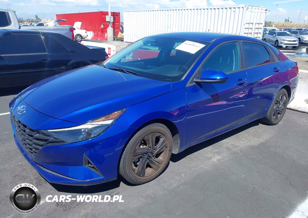 2021 Hyundai Elantra Sel VIN:5NPLM4AG2MH000319 - 2