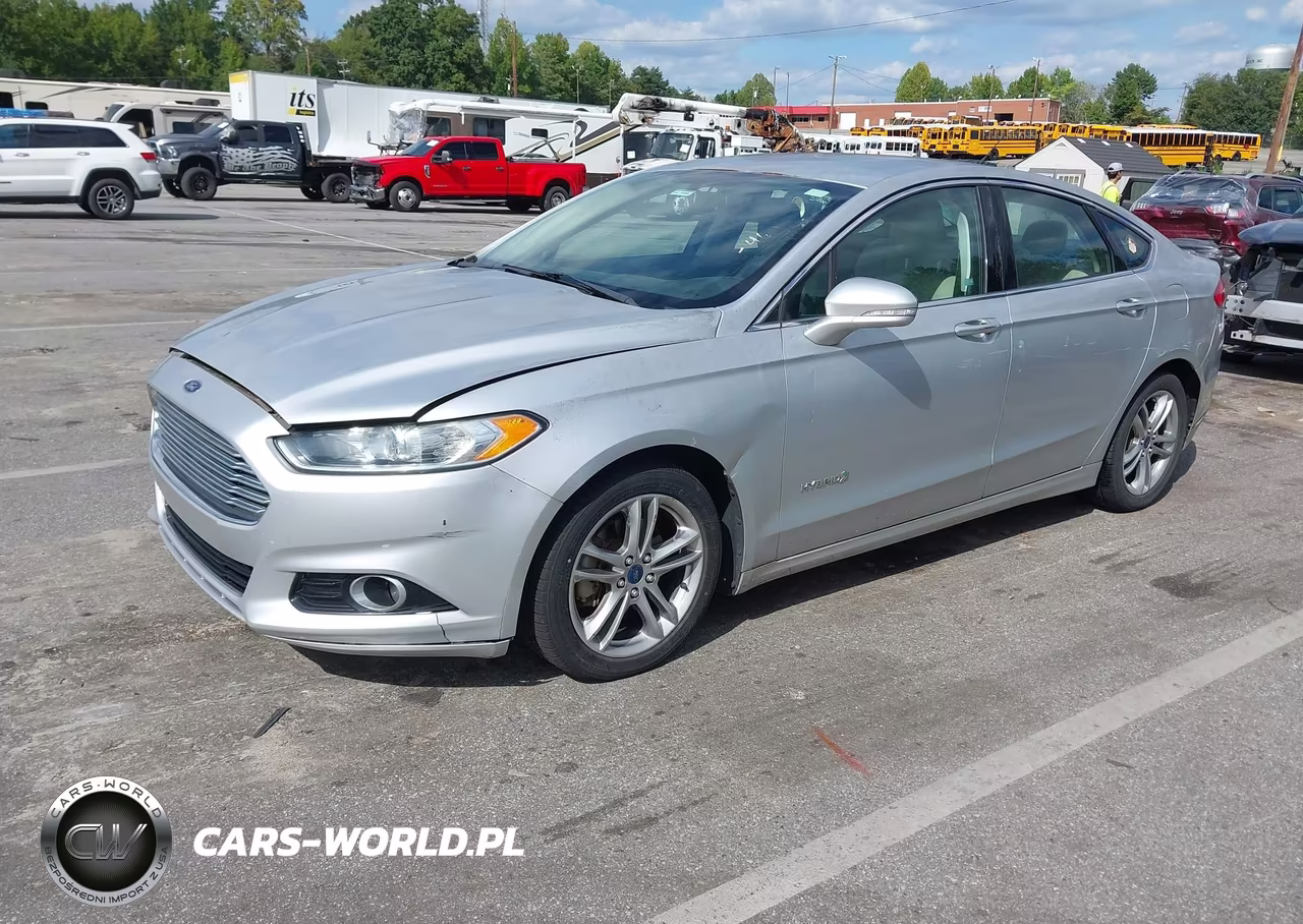 2015 Ford Fusion Hybrid Titanium VIN:3FA6P0RU1FR283079 - 2